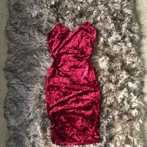 Crushed Velvet dress